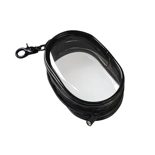 Uxsjakjsd Organizzatore di Gioielli Scatola di Immagazzinaggio Trasparente per Viaggi Scatola di Immagazzinaggio Trasparente Portafoglio Spesso Borsa per Bambole Carine Organizzazione B