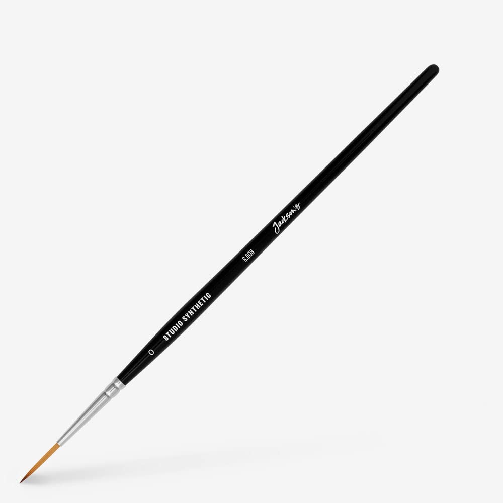 Jackson's Beige 0 Rigger Studio Synthetic Watercolour Brush