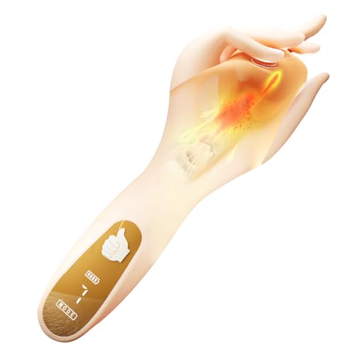 Jpscor Elektrischer Masturbieren für Männer, Penis Trainer Eichel Stimulator mit 9 Vibrations & LCD-Display, Masturbator Vibratorensets Sex Spielzeug für die Paare