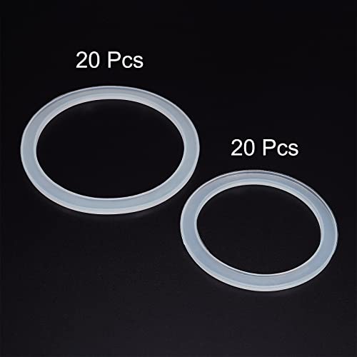 PATIKIL 70mm Regular and 86mm Wide Mouth Silicone Sealing Rings Set - Image 2