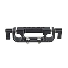 NICEYRIG 15mm Rod Clamp Railblock with 30mm Counterbore for 15mm Rail Rig Support System Follow Focus - 326