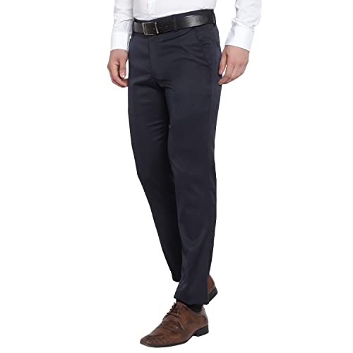 Image of Men Regular Fit Polycotton Trouser Pant's Formal Trouser Casual Trouser Pant