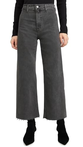 Pistola Denim Women's Penny High Rise Wide Leg Crop Jeans