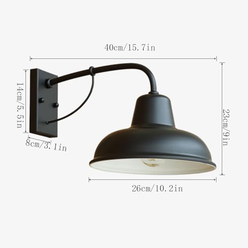 Linternas de terraza e iluminación exterior vintage con casquillo E26 2