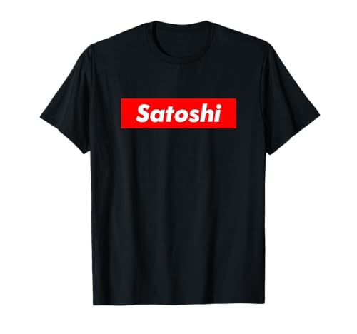 Satoshi Shirt - Cryptocurrency Shirt - for Men for Women Red T-Shirt