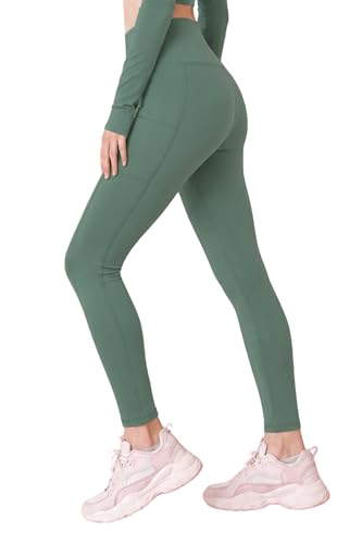 Image of KP Trendz Women's High Waist Gym Leggings with Side Pocket | Tummy Control Yoga Pants for Women | Stretchable Workout Tights for Running, Fitness, Gym & Activewear