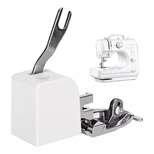 Pie para máquina de coser plástico y metal duradero miniatura 2