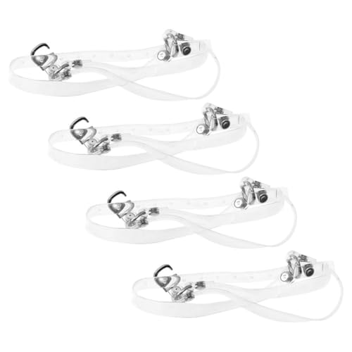 [Zerodeko] �����p�q�[���p�V���[�R TPU�f�ދ����� �ɂݖh�~���肵�������S�n �N���G�C�e�B�u�f�U�C���̓����n�C�q�[���C�R DIY�V���[�Y�ɍœK 4�Z�b�g