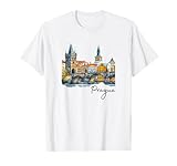 Praga República Checa Souvenir Praga Camiseta