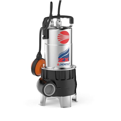 Bomba De Elevación 220v Pedrollo Zxm 1a/40 Aguas Cargadas Con Flotador 15 M3/h 0.6 Kw