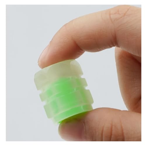 Cubiertas de válvula para bicicleta verde (4 uds) miniatura 5