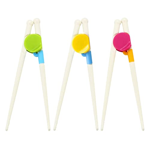 Palillos Chinos Niños, Witbicg Ayudante De Palillos Chinos Sushi Japoneses Cute Animal Cartoon Design Chopsticks Helper Trainer Adecuado Para Niños Principiantes, Aptas Para Lavavajillas, 3 Piezas