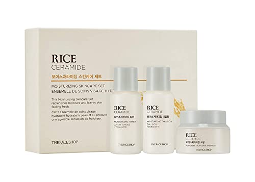 Fresten Rice&Ceramide Moisturizing Skincare and cream Set, 75 ml (Pack of 3)