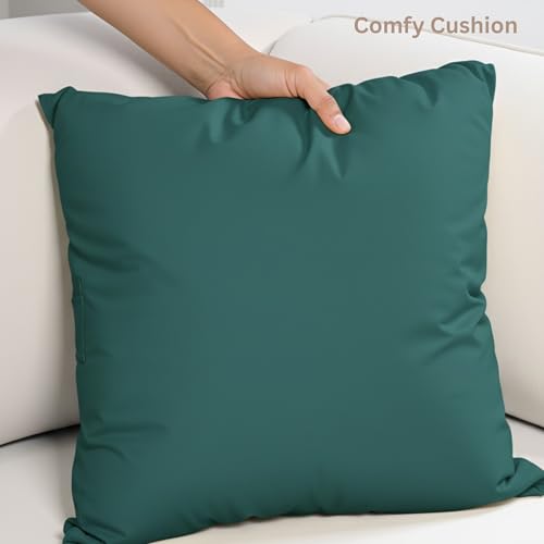 Image of 4XL Premium Leatherette Bean Bag with Rectangular Footrest & 16x16 Inch Cushion | High Density Beans Filled | Side Pocket & Easy to Carry Handle | 6 Months Warranty Color- (Teal Blue, 4XL)