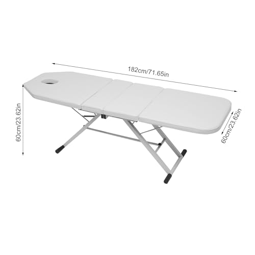 Przenośne łóżko do masażu – składany, regulowany, profesjonalny stół spa z zagłówkiem, nośność 250 kg