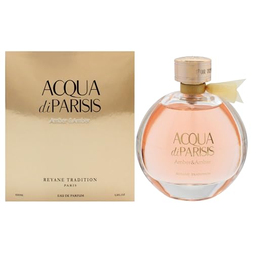 Acqua Di Parisis Amber and Amber by Reyane Tradition for Women - 3,3 uncji EDP Spray