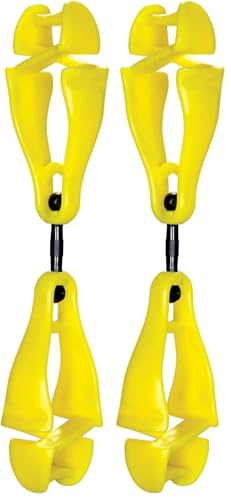 Image of Ergodyne Squids 3420 Swiveling Glove Clip Holder with Dual Clips