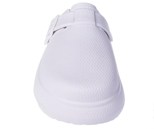 Image of Foamwalk Girl's EVA Slides Fisherman, Buckle Clogs Kids Cloud Slides - Slip On Sandals for Girls Toddler /Little Kid /Big Kid