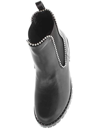 Banned BND301 - Stivaletti retrò Sidney, Nero