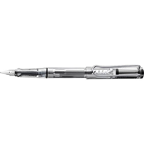 Stylo plume LAMY safari vista au design intemporel avec finitions chromées