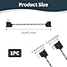 Micro AB to USB C Cable Compatible with DJI Mini SE Mavic Mini Mavic 2 Pro Mavic 2 Zoom Mavic Air Mavic Pro Platinum, Remote Controller Cable 15cm Data OTG, Right Angle USB C Adapter, Fast Charging