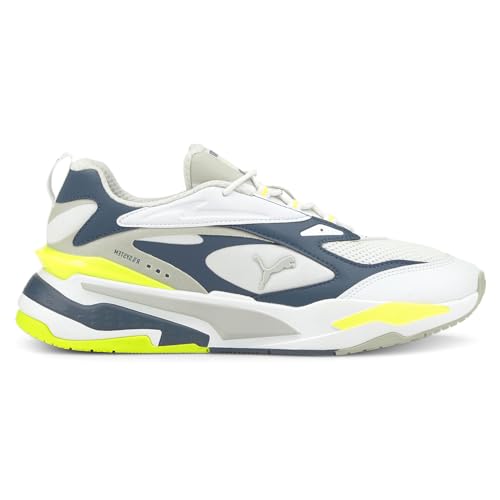 PUMA Mens Rs Fast Lace Up Sneakers Shoes Casual - White