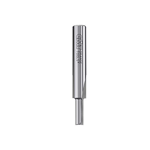 CMT 811.040.11, Solid Carbide Straight Bit, 1/4-Inch Shank, 5/32-Inch Diameter for Biscuits