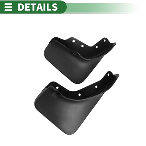 Image of Motoforti Mud Flaps Splash Guards Mud Guards for Lincoln Nautilus 2018-2022 W /Mount Accessories
