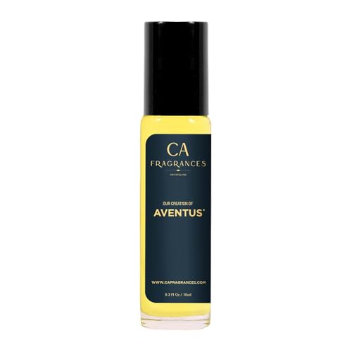CA Fragrances Impression of Aventus for Men Alcohol Free (10ml Roll On Travel Size)