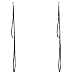 Double Kayak Rack - Hanging Storage from Wall or Ceiling for Surfboards, Paddleboards, SUP, or Canoe - Adjustable Kayak Straps by RAD Sportz