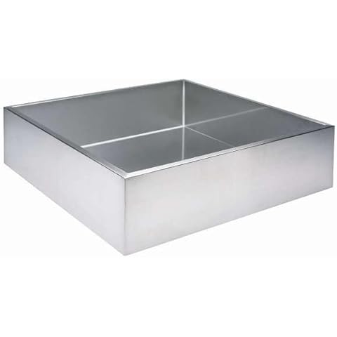 Primrose 60cm Square Stainless Steel Water Feature Cover