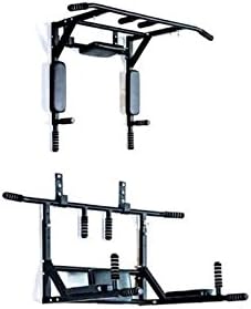 Home Gym Dynamics Pull Up Bar, Dips Bar, Push Up Bar Wall Removable Model