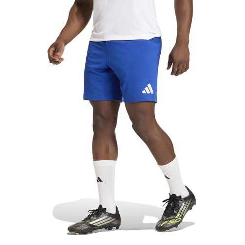 adidas Men's Entrada26 Shorts Men, Team Royal Blue/White, Large