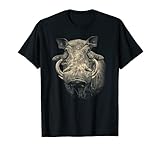 Warthog Picture, Warthog Boar Close-up T-Shirt