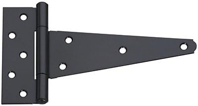 8"BLK Extra HVY T-Hinge