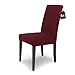 SCHEFFLER-Home Coprisedie Mia / Set di 6 Copri Sedie da Pranzo Elastici / Sedie da Pranzo / Coprisedie Elasticizzato in Microfibra con Fascia Elastica / Coprisedie Eleganti, Bordeaux
