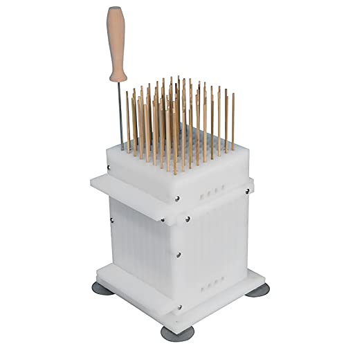 BATLAM BBQ Skewer Meat Maker Meat Skewer Tool Kebab Making Box, Kebab Maker Grill,Reusable Bbq Meat Skewer Maker Box Tool For Outdoor, Barbecue Spare Parts