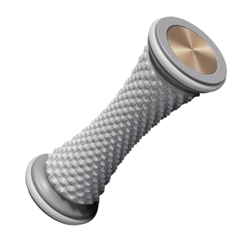 Rodillo para Masaje de Pies, rodillo de masaje de goma portátil para aliviar el dolor de arco, Terapia de Masaje para Pies Contorneados, Masajeador para Fascitis Plantar Mujer, alivio del estrés
