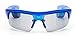 Produktbild LED Leuchtbrille Party Ohne Kabel Men-Style Blau mit 9 Led Partybrille Karneval Fasching Neon Sonnenbrille