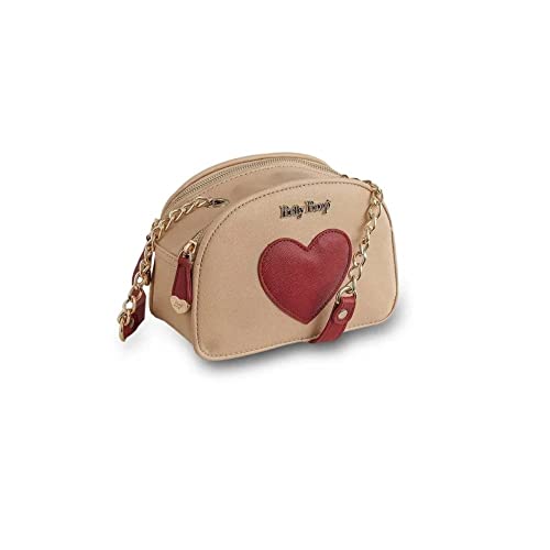 Bolsa Transversal Pequena Areia Betty Boop Rouge