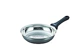 Photo Gallery kelomat, 1814-351 - padella rotonda, diametro 24 cm, acciaio inox, coperchio opzionale Photo Gallery kelomat, 1814-351 - padella rotonda, diametro 24 cm, acciaio inox, coperchio opzionale
