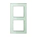 Produktbild Jung AC 582 GL WMT Rahmen Glas 2fach Serie A Creation mattweiß