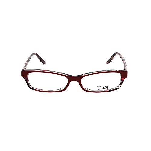 Montura Pucci 2649_692 de 51 mm, gafas de vista color granate