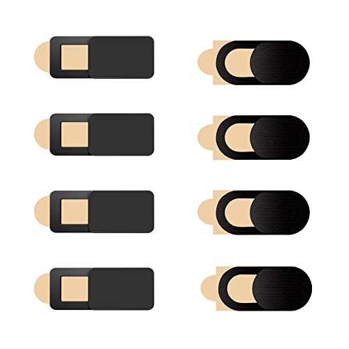 Copri Webcam, Webcam Cover Slider, Cover Per Fotocamera Digitale 0.027in Ultra-sottile Adatta Per Smartphone Echo Spot Tablet Macbook Con Forte Adhensive(confezione Da 6 - Foto 8