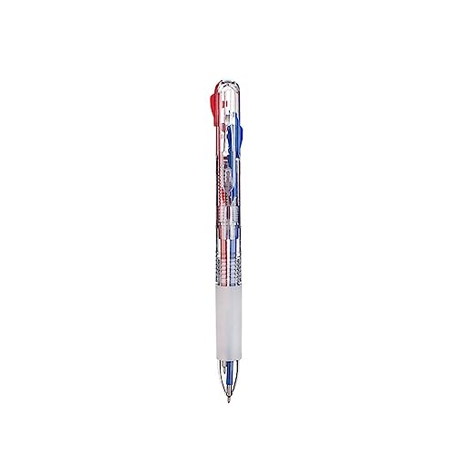 Amazon.co.jp: 快適 赤と青インクの2色ボールペン、ノック式ボールペン
