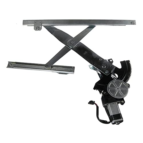 Image of TRQ Front Left Power Window Regulator & Motor Assembly Drivers Side Compatible with 1995-2005 Chevrolet Cavalier 1995-2003 Pontiac Sunfire GM1350116