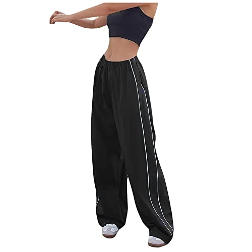 Hose Damen Parachute Pants Track Pants Sale Angebote Baggy Y2k Hosen...