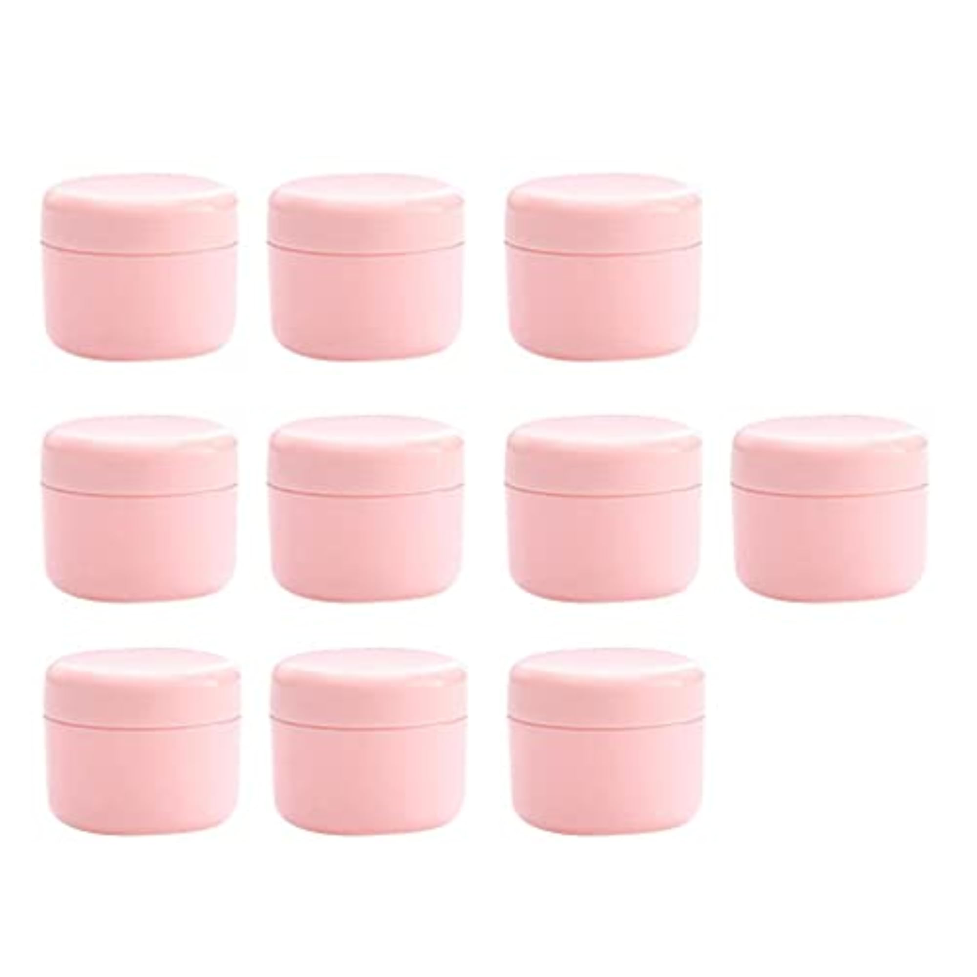 Refillable PVC Empty Face Cream Cosmetic Container with Lid