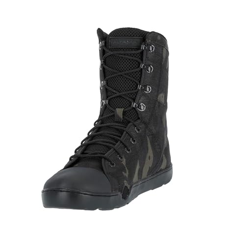 Image of Altama Unisex Maritime Assault 8 inch Tactical Boots | Drainage Ports, Safety Toe, High-Traction Outsole, PU Midsole & Footbed