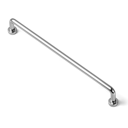Goo-Ki Polished Chrome Cabinet Pulls,7 9/16 Inch Modern Zinc Alloy Drawer Handles, Sleek Mirror-Finish Silver Hardware for Kitchen, Bathroom Vanity, and Dressers